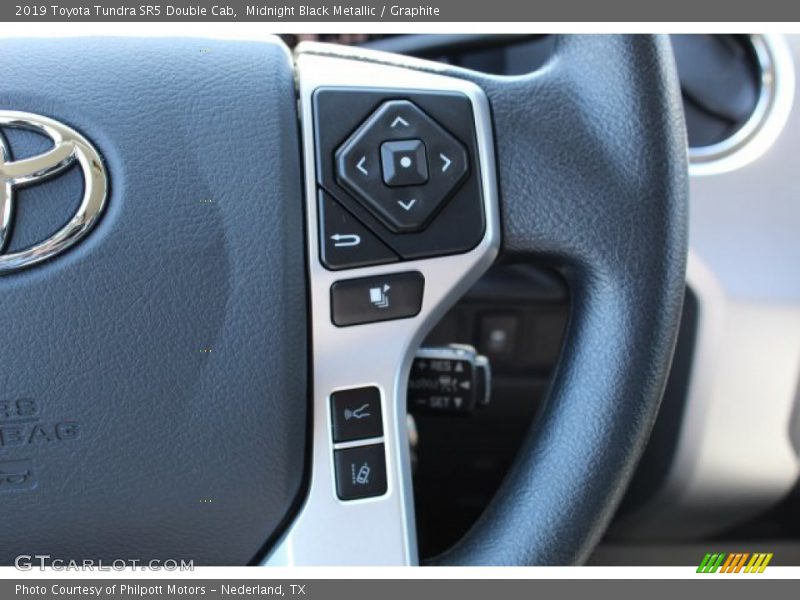 Midnight Black Metallic / Graphite 2019 Toyota Tundra SR5 Double Cab