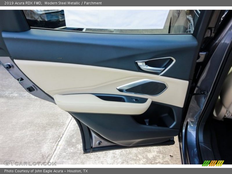 Modern Steel Metallic / Parchment 2019 Acura RDX FWD