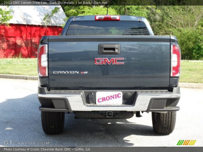 Dark Sky Metallic / Jet Black/­Dark Ash 2019 GMC Canyon Crew Cab