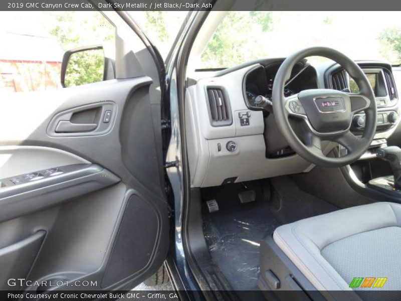 Dark Sky Metallic / Jet Black/­Dark Ash 2019 GMC Canyon Crew Cab