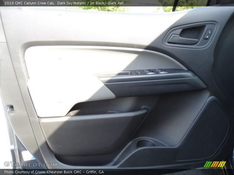Dark Sky Metallic / Jet Black/­Dark Ash 2019 GMC Canyon Crew Cab