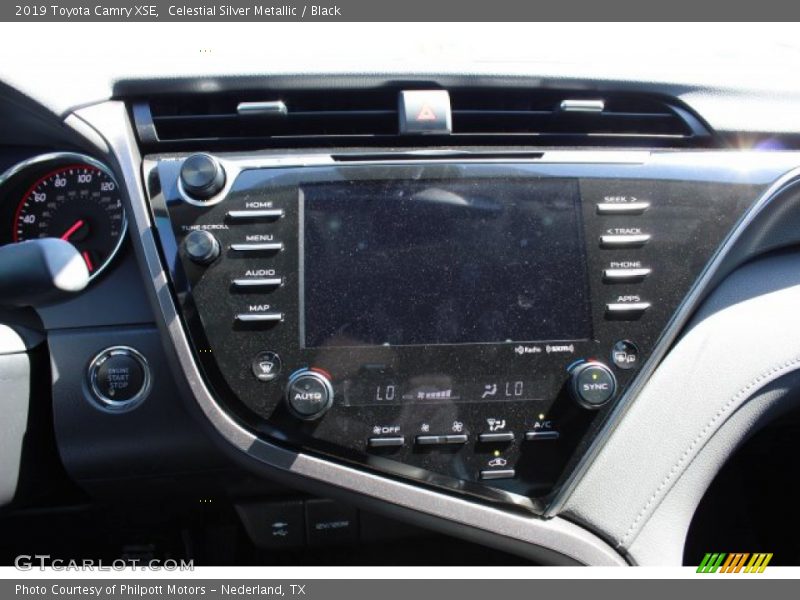 Celestial Silver Metallic / Black 2019 Toyota Camry XSE