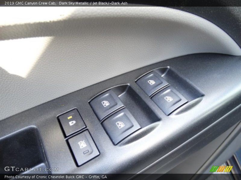 Dark Sky Metallic / Jet Black/­Dark Ash 2019 GMC Canyon Crew Cab