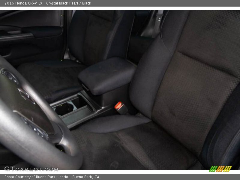 Crystal Black Pearl / Black 2016 Honda CR-V LX