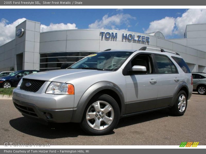 Silver Frost Metallic / Shale 2005 Ford Freestyle SEL