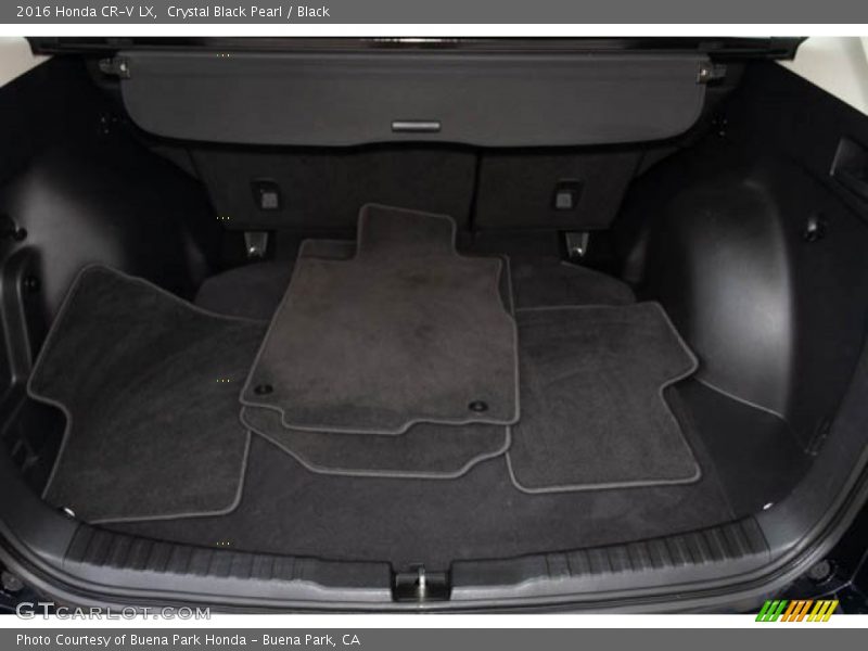 Crystal Black Pearl / Black 2016 Honda CR-V LX
