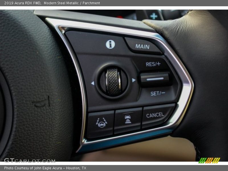 Modern Steel Metallic / Parchment 2019 Acura RDX FWD