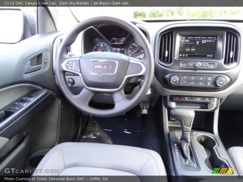 Dark Sky Metallic / Jet Black/­Dark Ash 2019 GMC Canyon Crew Cab