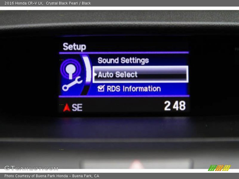 Crystal Black Pearl / Black 2016 Honda CR-V LX