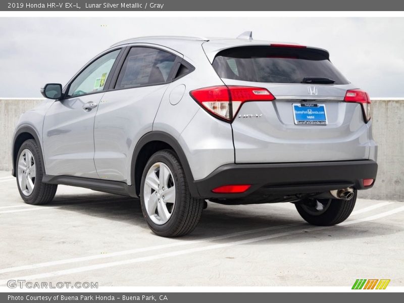 Lunar Silver Metallic / Gray 2019 Honda HR-V EX-L