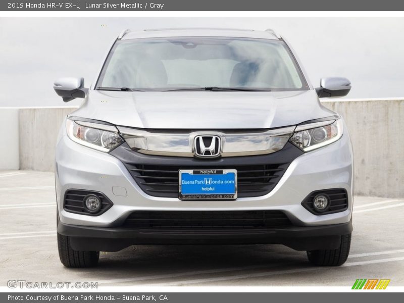 Lunar Silver Metallic / Gray 2019 Honda HR-V EX-L