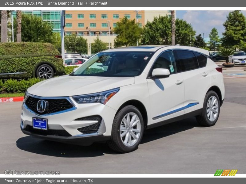 White Diamond Pearl / Parchment 2019 Acura RDX FWD