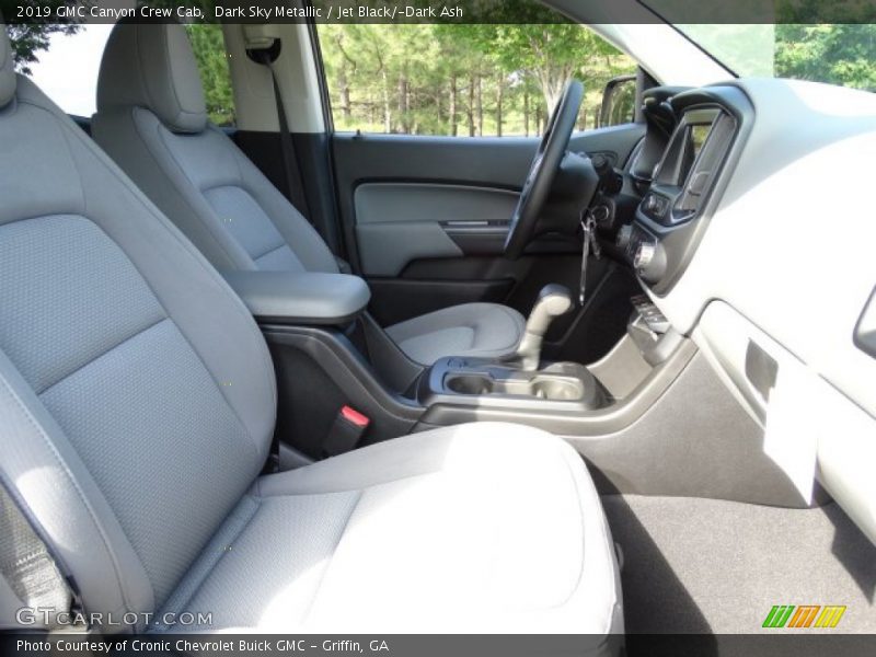 Dark Sky Metallic / Jet Black/­Dark Ash 2019 GMC Canyon Crew Cab