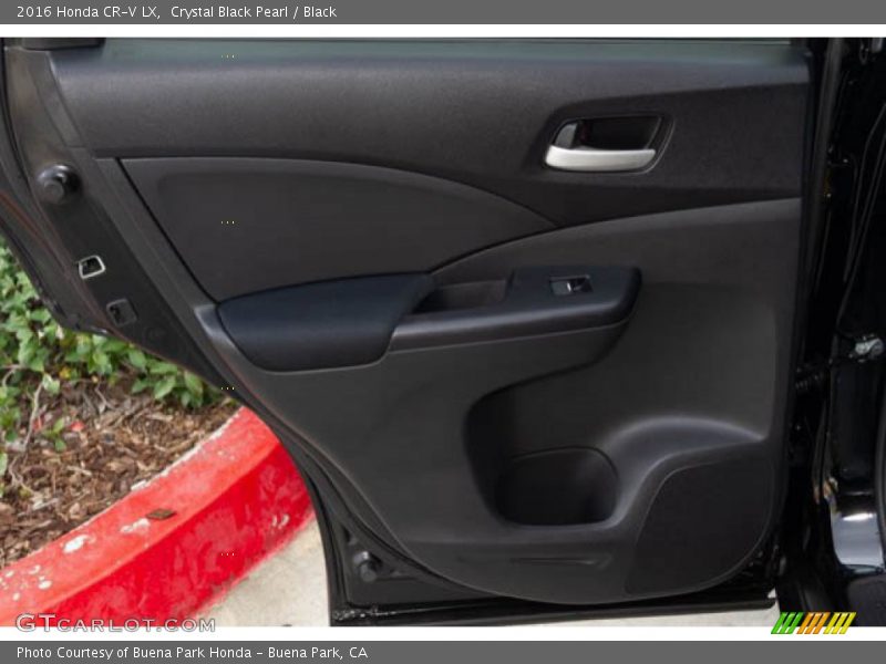 Crystal Black Pearl / Black 2016 Honda CR-V LX