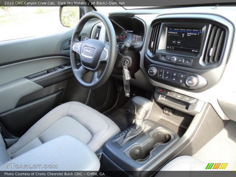 Dark Sky Metallic / Jet Black/­Dark Ash 2019 GMC Canyon Crew Cab