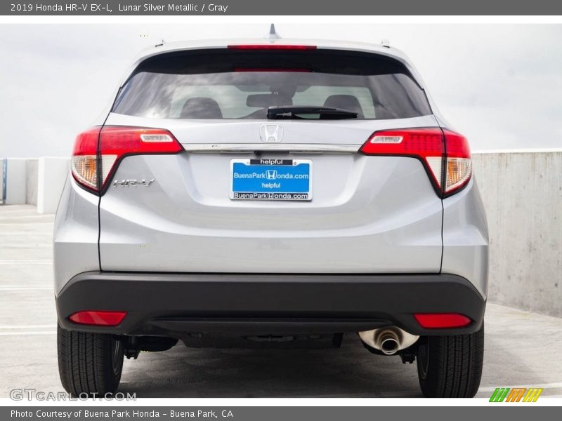 Lunar Silver Metallic / Gray 2019 Honda HR-V EX-L