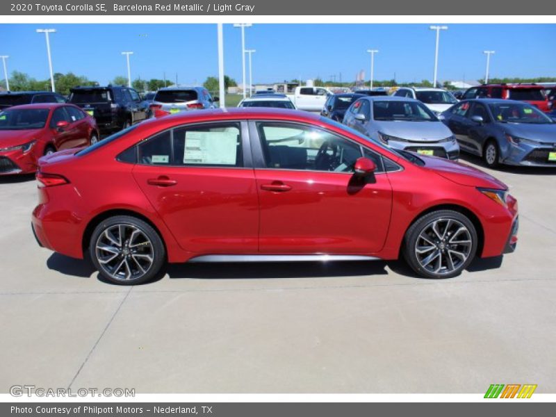  2020 Corolla SE Barcelona Red Metallic