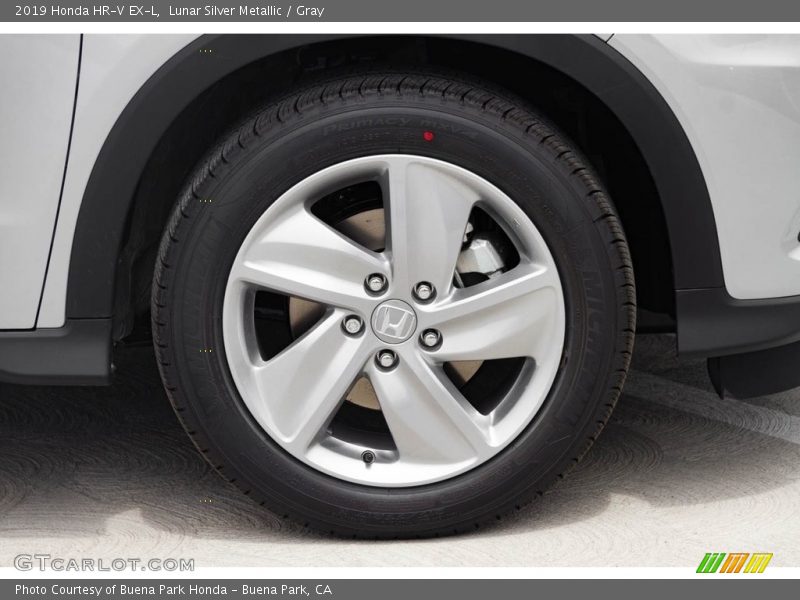 Lunar Silver Metallic / Gray 2019 Honda HR-V EX-L