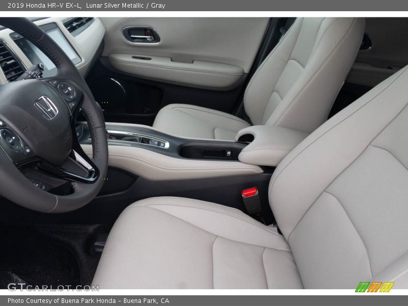 Lunar Silver Metallic / Gray 2019 Honda HR-V EX-L
