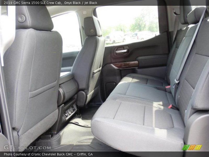 Rear Seat of 2019 Sierra 1500 SLE Crew Cab