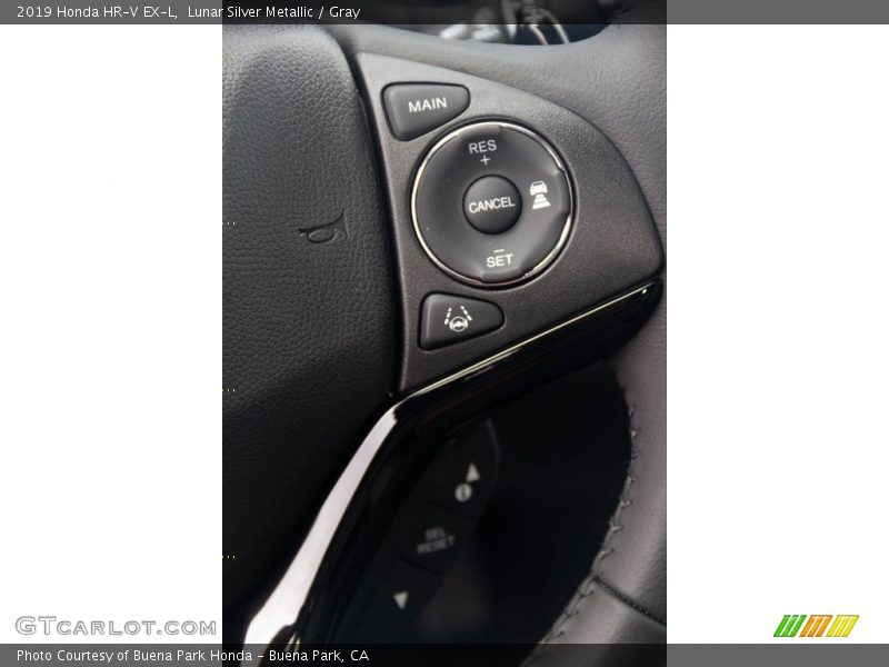 Lunar Silver Metallic / Gray 2019 Honda HR-V EX-L