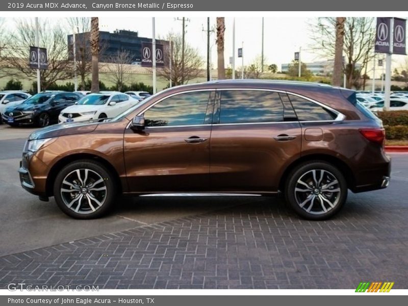  2019 MDX Advance Canyon Bronze Metallic