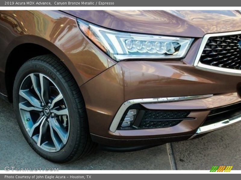 Canyon Bronze Metallic / Espresso 2019 Acura MDX Advance