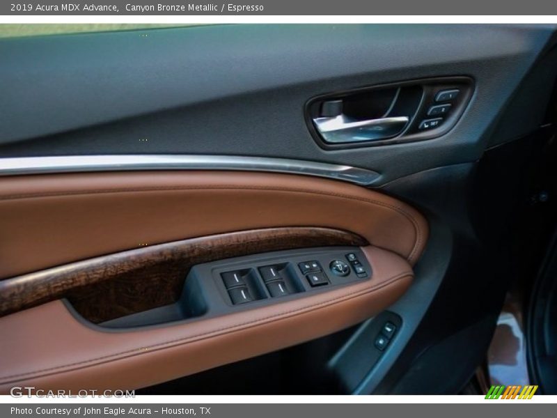 Canyon Bronze Metallic / Espresso 2019 Acura MDX Advance