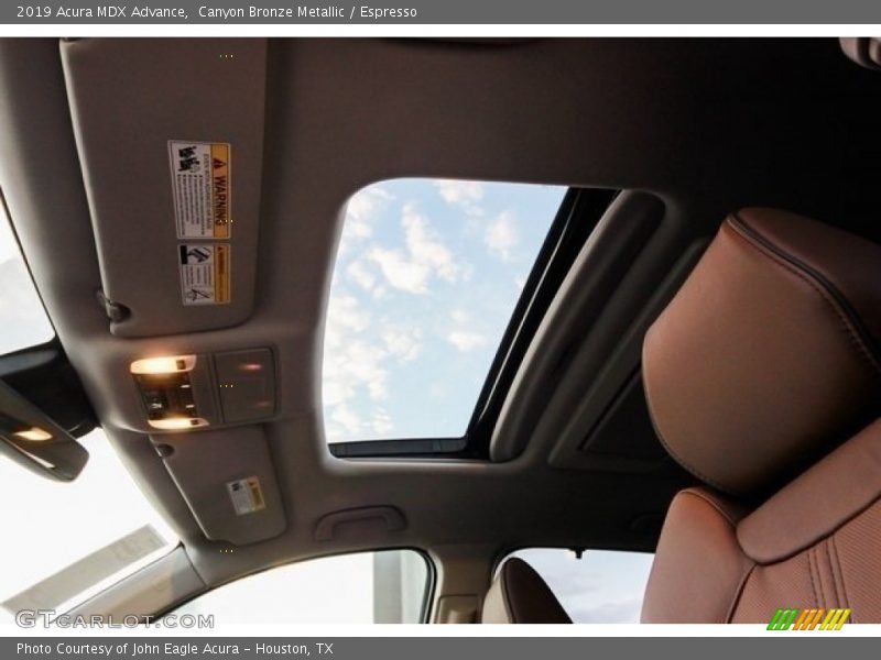 Canyon Bronze Metallic / Espresso 2019 Acura MDX Advance