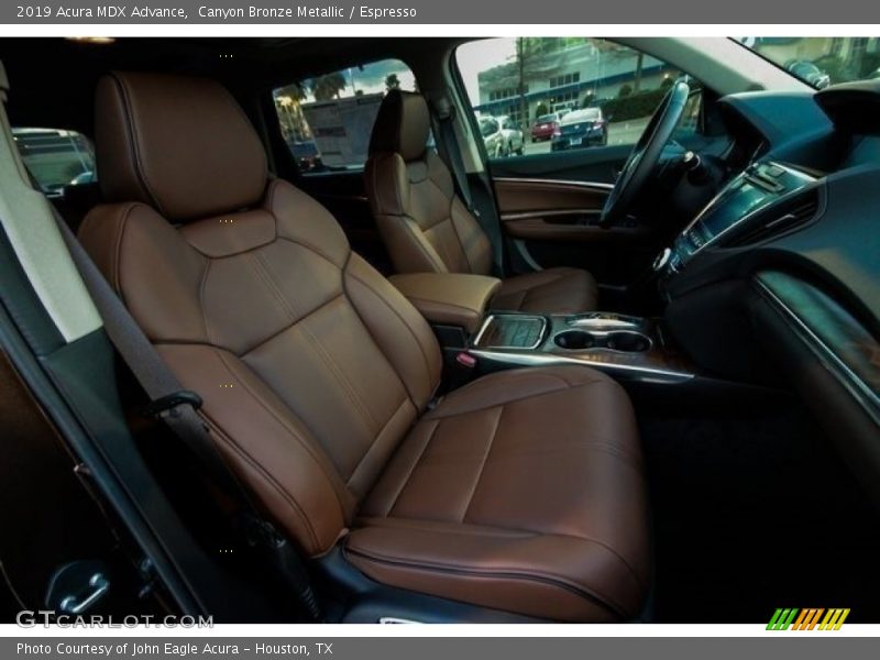  2019 MDX Advance Espresso Interior