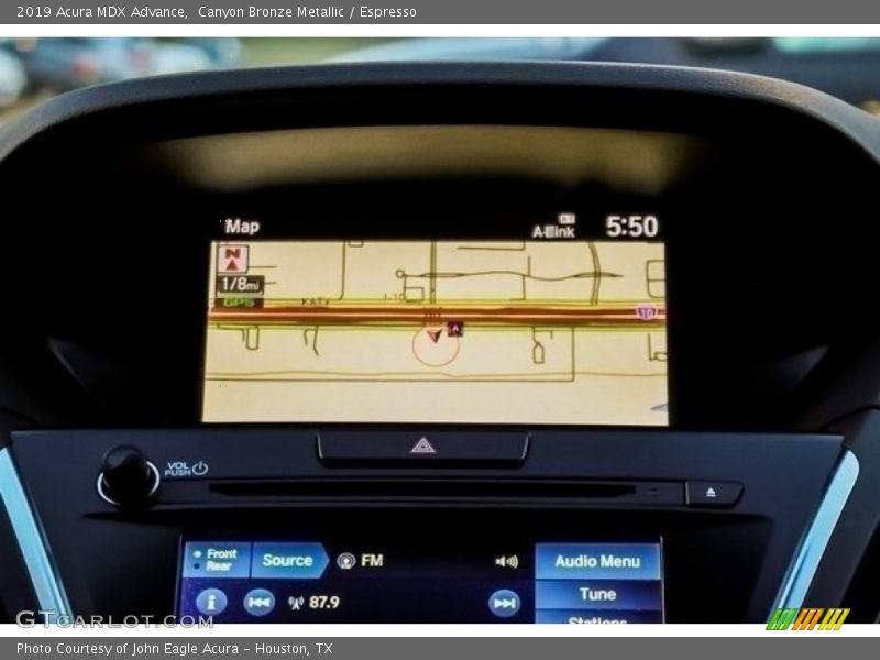 Navigation of 2019 MDX Advance