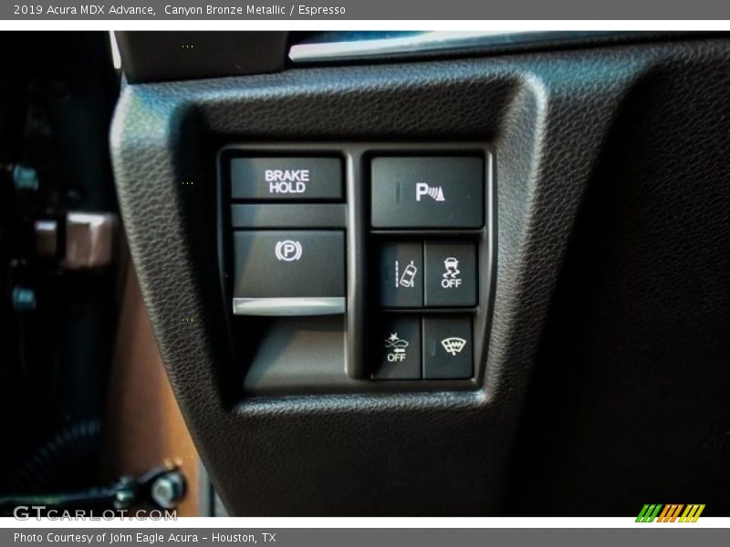 Controls of 2019 MDX Advance
