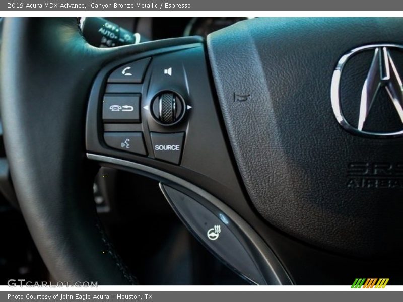  2019 MDX Advance Steering Wheel
