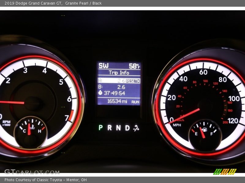 Granite Pearl / Black 2019 Dodge Grand Caravan GT