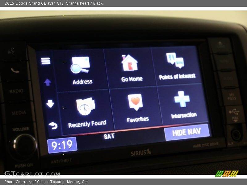 Granite Pearl / Black 2019 Dodge Grand Caravan GT