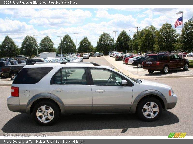 Silver Frost Metallic / Shale 2005 Ford Freestyle SEL