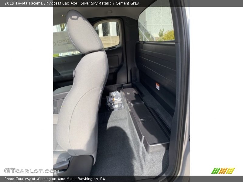 Silver Sky Metallic / Cement Gray 2019 Toyota Tacoma SR Access Cab 4x4