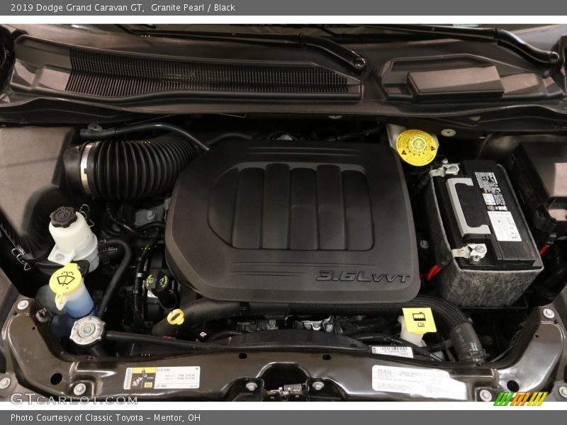 Granite Pearl / Black 2019 Dodge Grand Caravan GT