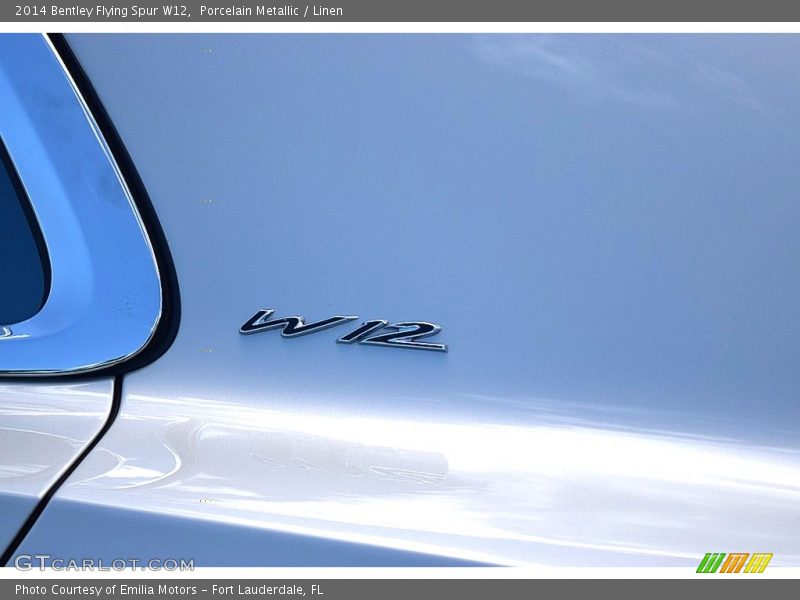 Porcelain Metallic / Linen 2014 Bentley Flying Spur W12