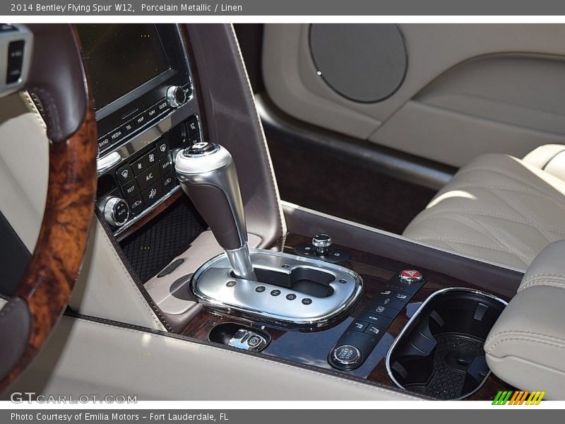 Porcelain Metallic / Linen 2014 Bentley Flying Spur W12