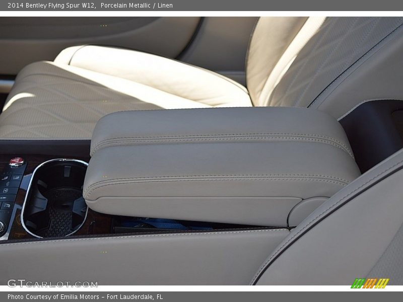 Porcelain Metallic / Linen 2014 Bentley Flying Spur W12