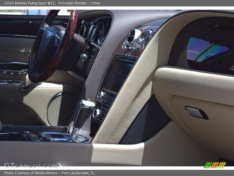 Porcelain Metallic / Linen 2014 Bentley Flying Spur W12