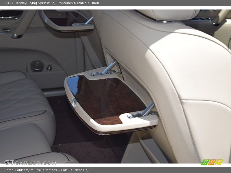 Porcelain Metallic / Linen 2014 Bentley Flying Spur W12