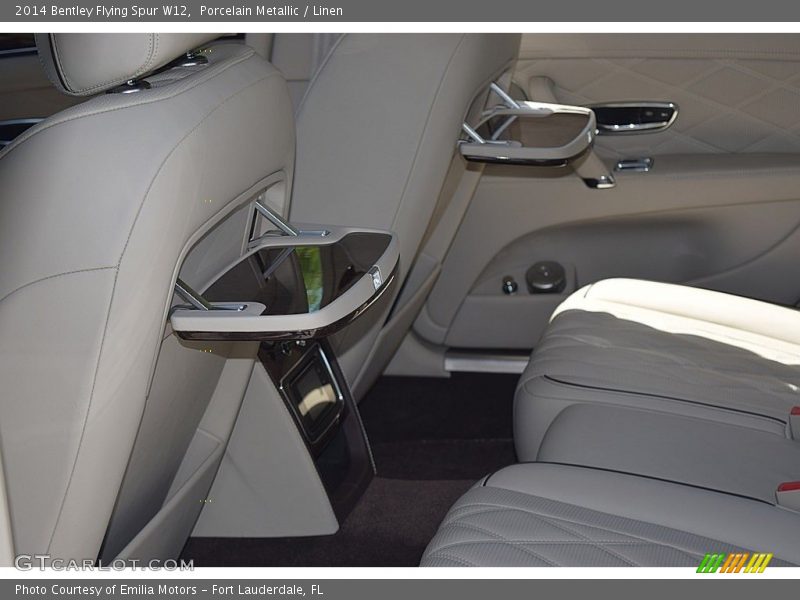 Porcelain Metallic / Linen 2014 Bentley Flying Spur W12