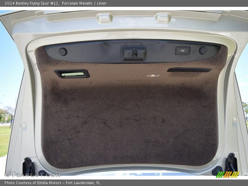 Porcelain Metallic / Linen 2014 Bentley Flying Spur W12