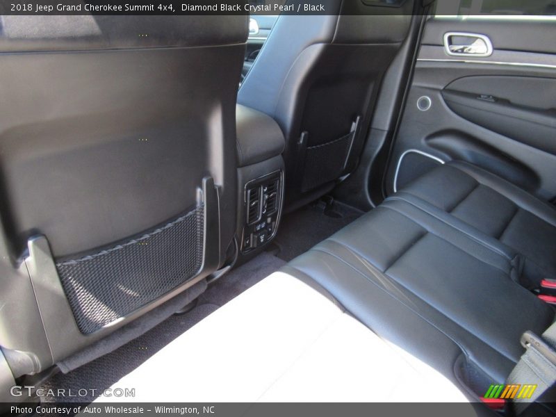 Diamond Black Crystal Pearl / Black 2018 Jeep Grand Cherokee Summit 4x4