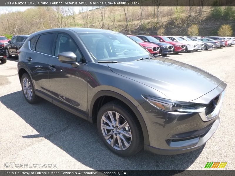 Machine Gray Metallic / Black 2019 Mazda CX-5 Grand Touring Reserve AWD