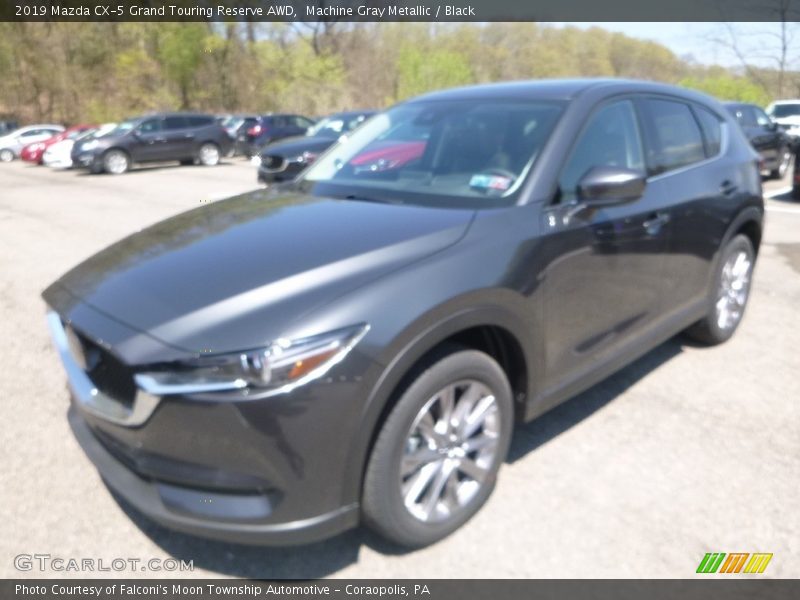 Machine Gray Metallic / Black 2019 Mazda CX-5 Grand Touring Reserve AWD