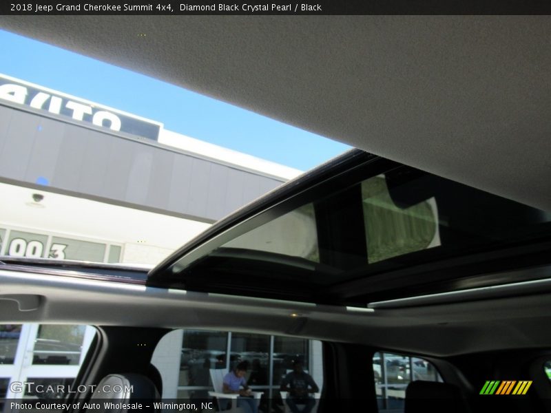 Diamond Black Crystal Pearl / Black 2018 Jeep Grand Cherokee Summit 4x4