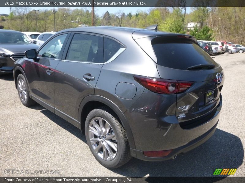 Machine Gray Metallic / Black 2019 Mazda CX-5 Grand Touring Reserve AWD